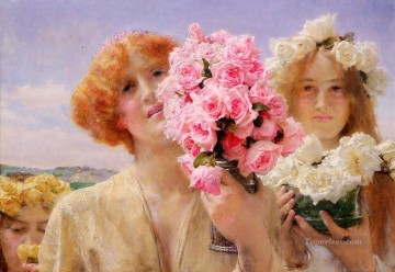  Lawrence Art Painting - Summer Offering Romantic Sir Lawrence Alma Tadema